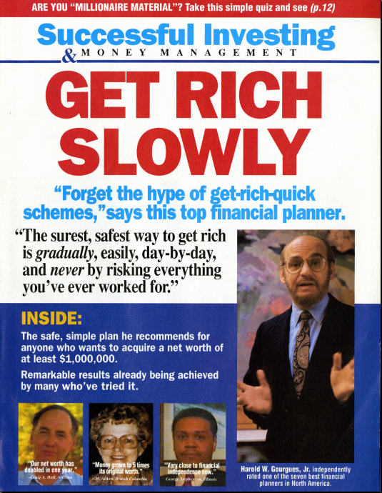 Gary Bencivenga - Get Rich Slowly Magalog AD