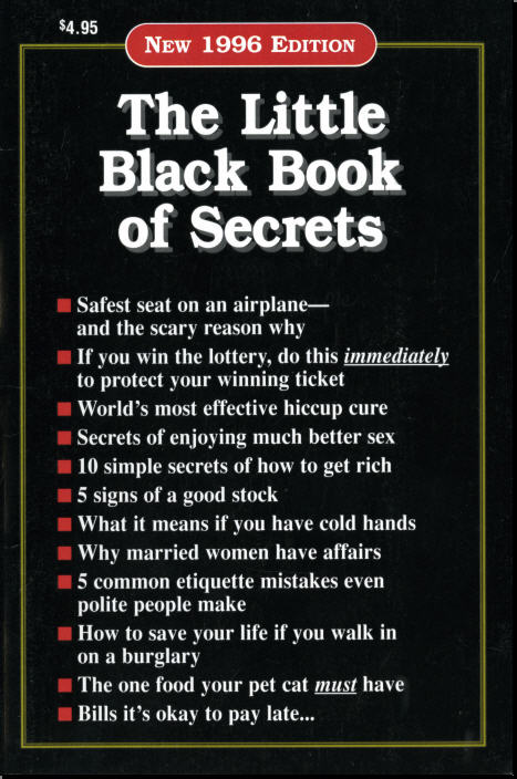 Gary Bencivenga - The Little Black Book Magalog AD