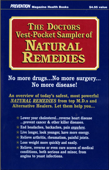 Gary Bencivenga - Natural Remedies Magalog AD